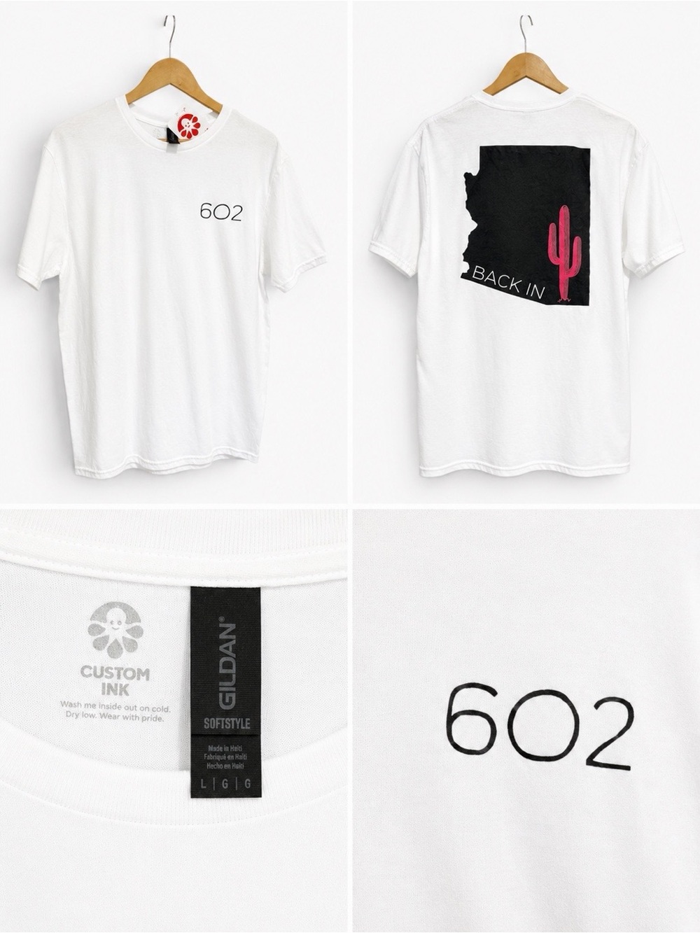 Carhartt Pocket Tee + Arizona 602 Graphic T-Shirt Bundle Men’s Medium/Large - Picture 2 of 3